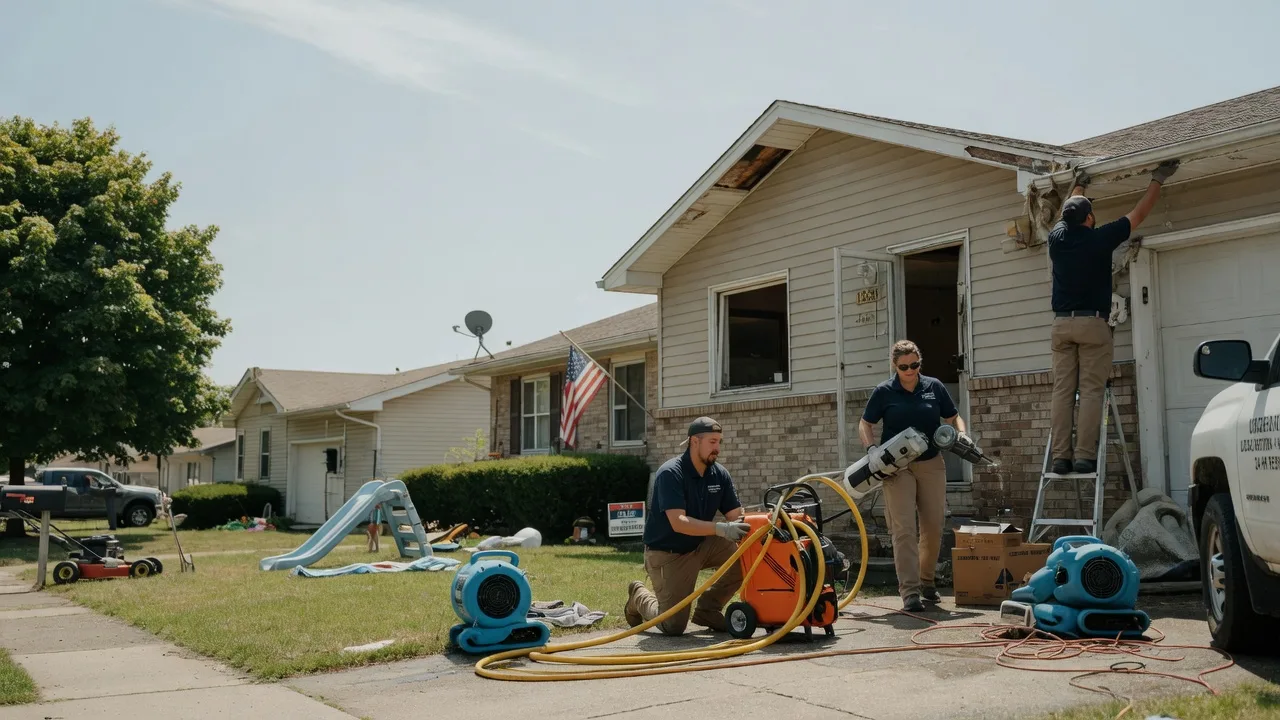 Water Damage Restoration in Waterman, IL near me